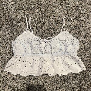 Aerie Lace Baby Blue Bralette Women’s size small